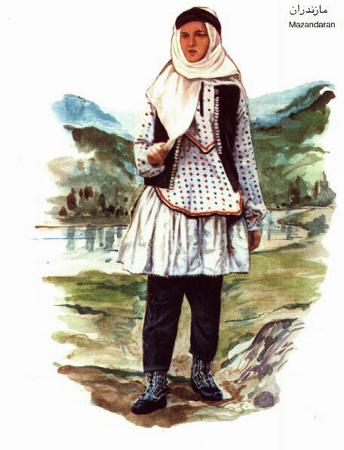 لباس محلی مازندران4