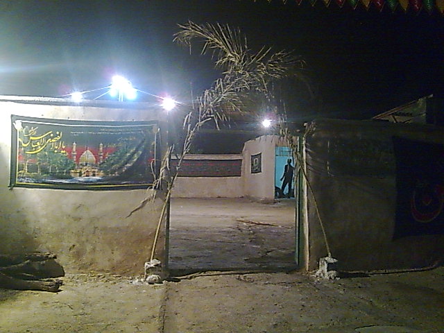 آیین عزاداری ماه محرم در روستای منصورآباد باشت1