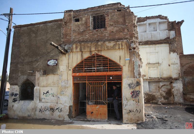 تخریب محله اسکندری شیراز13