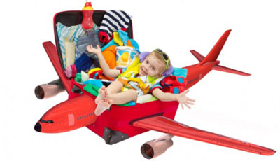 پیشنهادی برای سفر هوایی با کودک