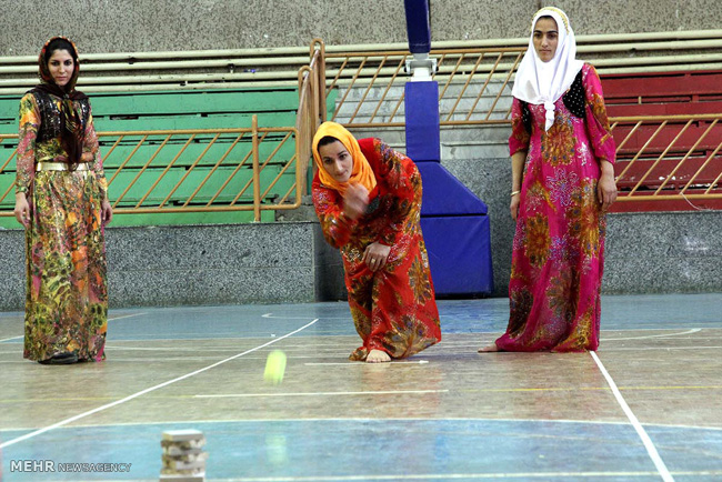 عکس/بازی های بومی زنان کردستان